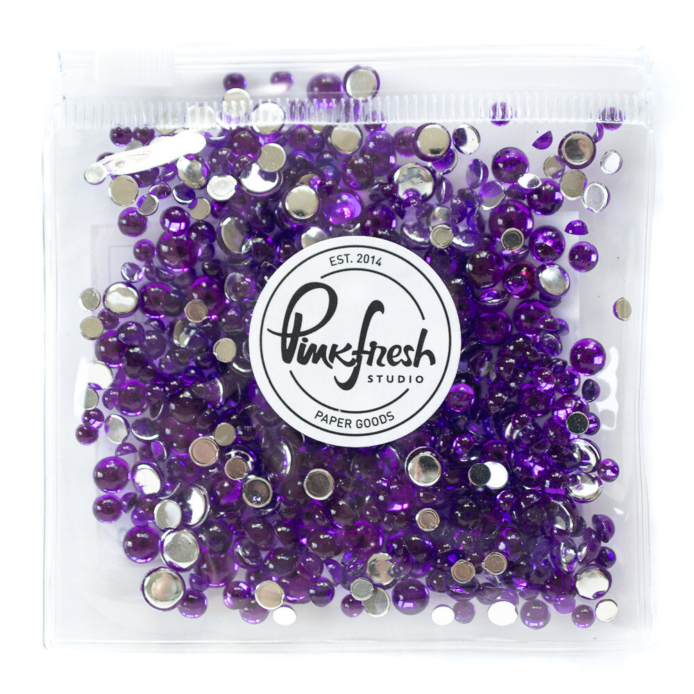 Purple - Clear Drops