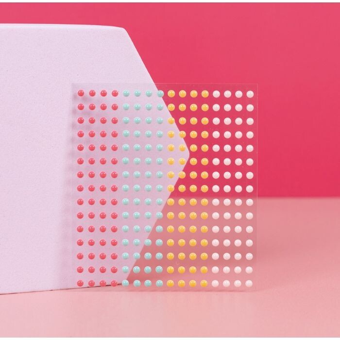 Rainbow Blooms - Enamel Dots