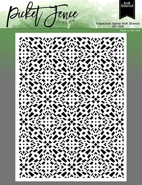 Trapezoid Spiral - Stencil