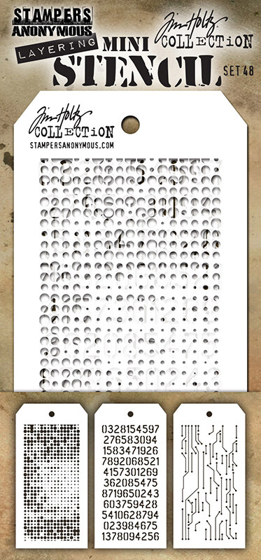 Set 48 - Mini - Stencil Set