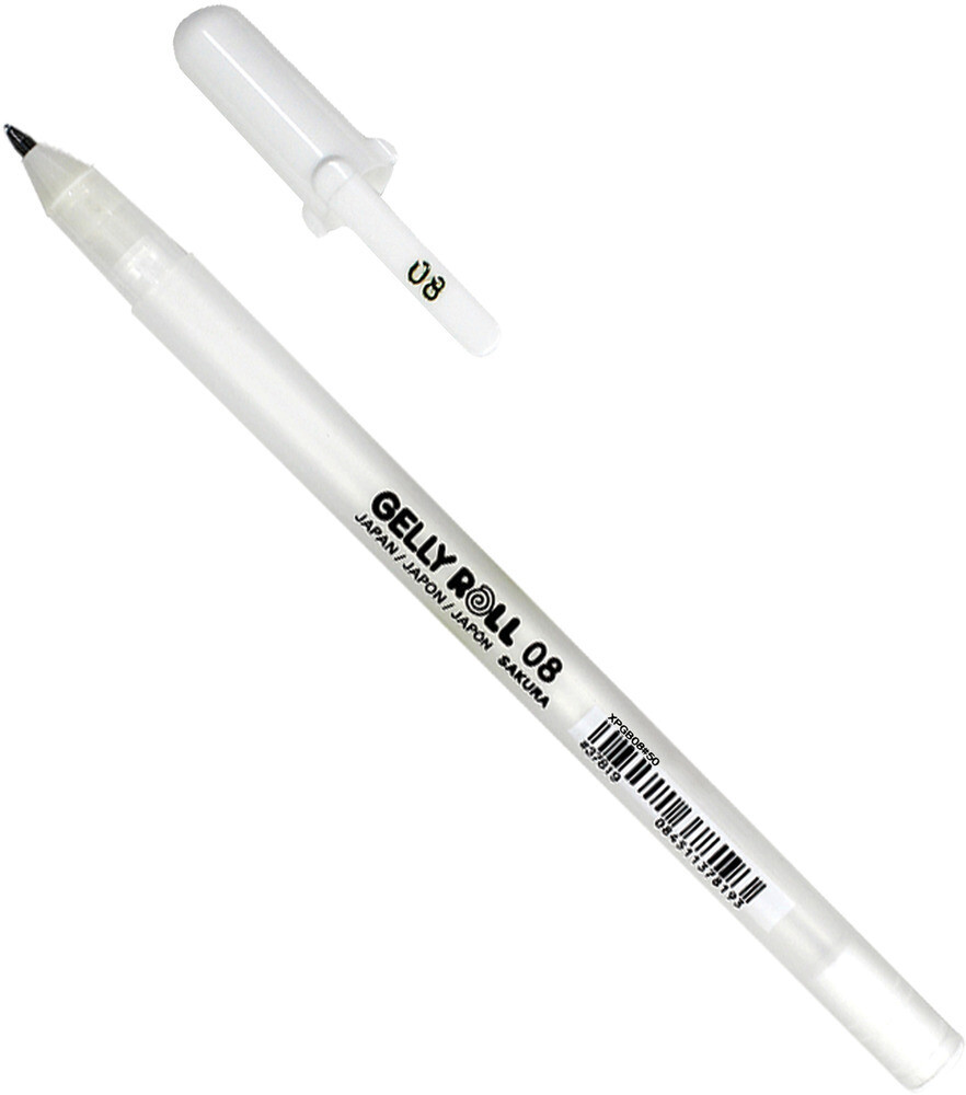 White - 08 - Gelly Roll Pen