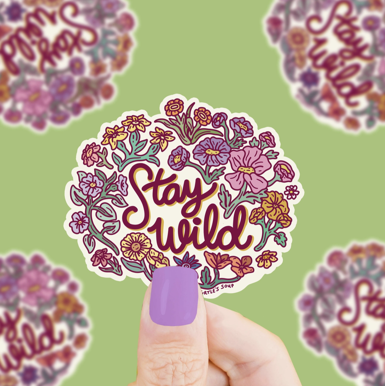 Stay Wild - Vinyl Sticker