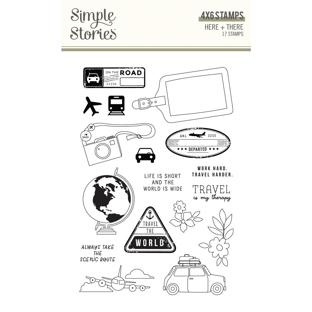 Stamp Set - Here + There Collection