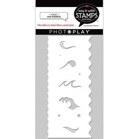 Waves Edger - Stencil