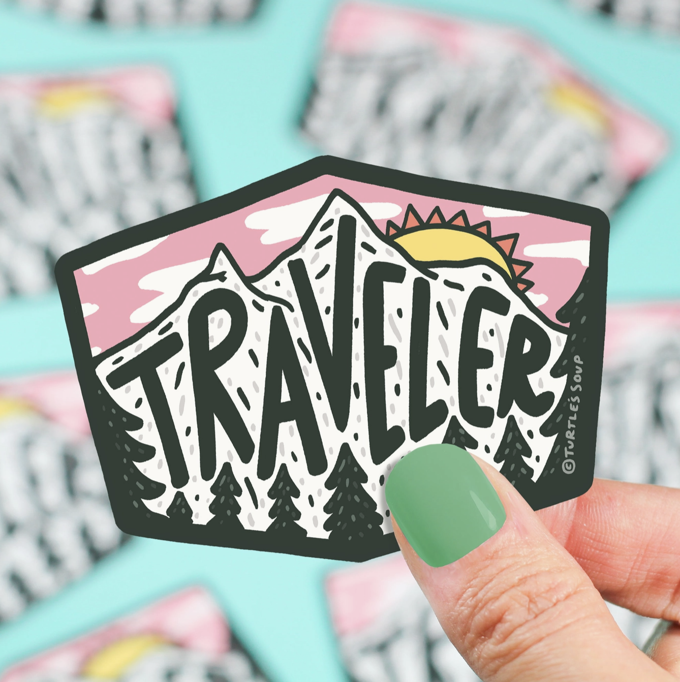Traveler - Vinyl Sticker