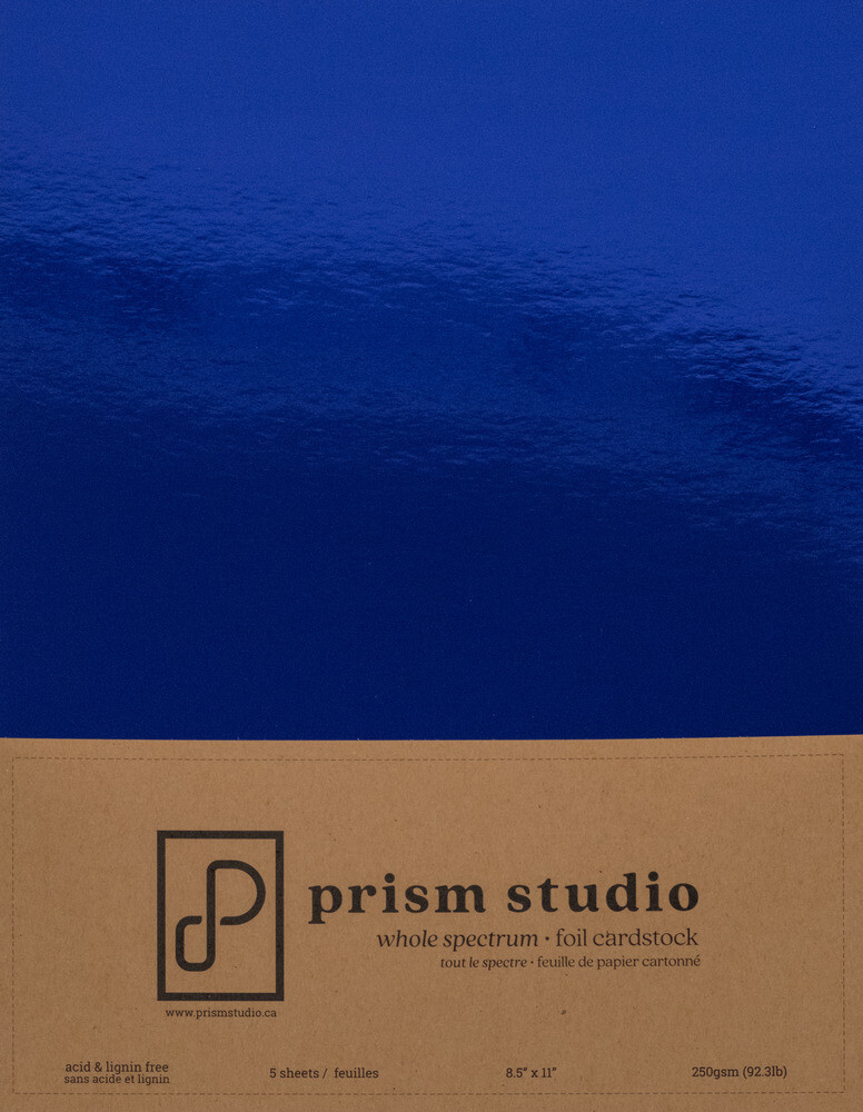 Tanzanite - 8.5x11 Foil Cardstock