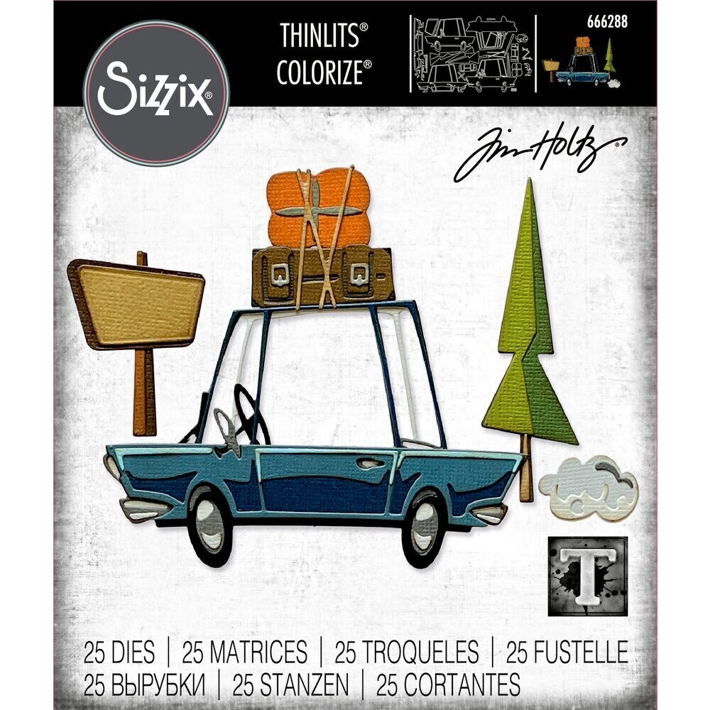 Road Trip - Thinlits Die Set