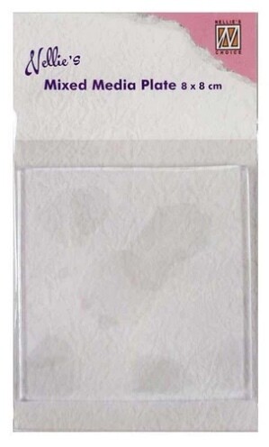 Square Mixed Media Gel Plate - 3.1&quot;