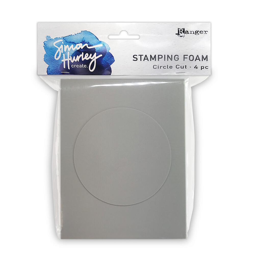 Stamping Foam - Circle Cut - 4pcs