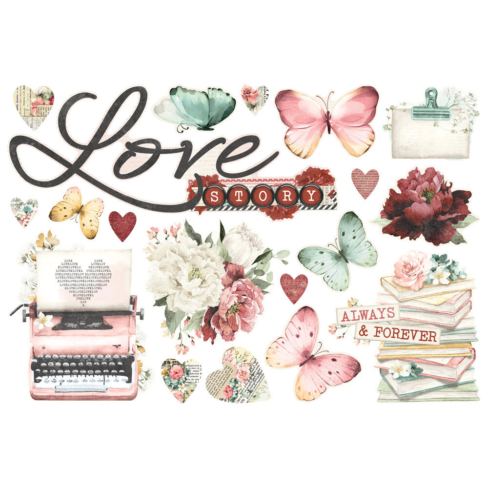 Page Pieces - Simple Vintage Love Story Collection