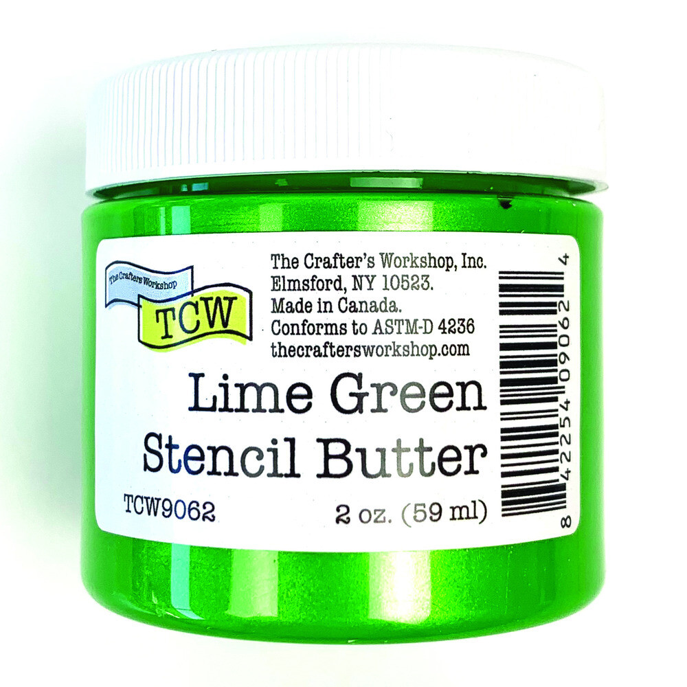 Lime Green - Stencil Butter