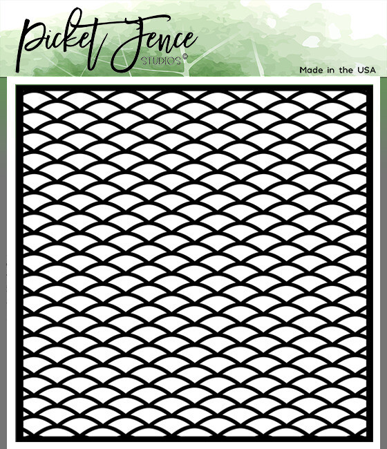 Sea Scales - Stencil