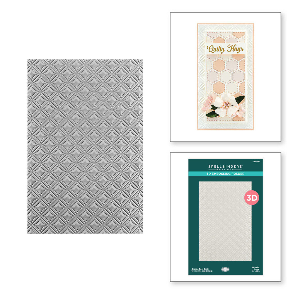 Orange Peel Quilt - 3D Embossing Folder