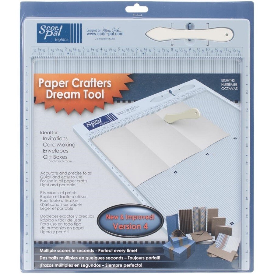 Scor-Pal Eighths Measuring and Scoring Board - 12 x 12