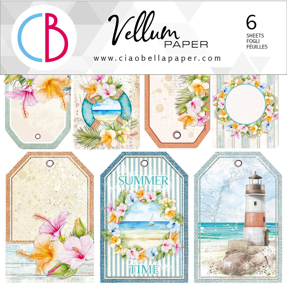 Vellum Paper - Summer Breeze Collection