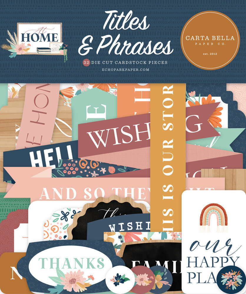 Titles &amp; Phrases - At Home Collection