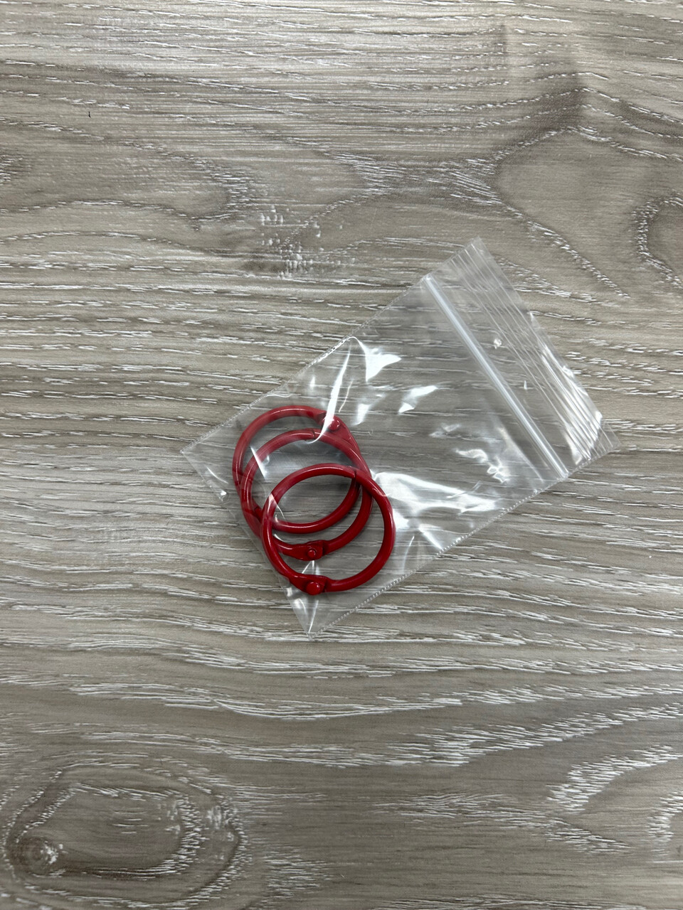 Red - Book Rings
