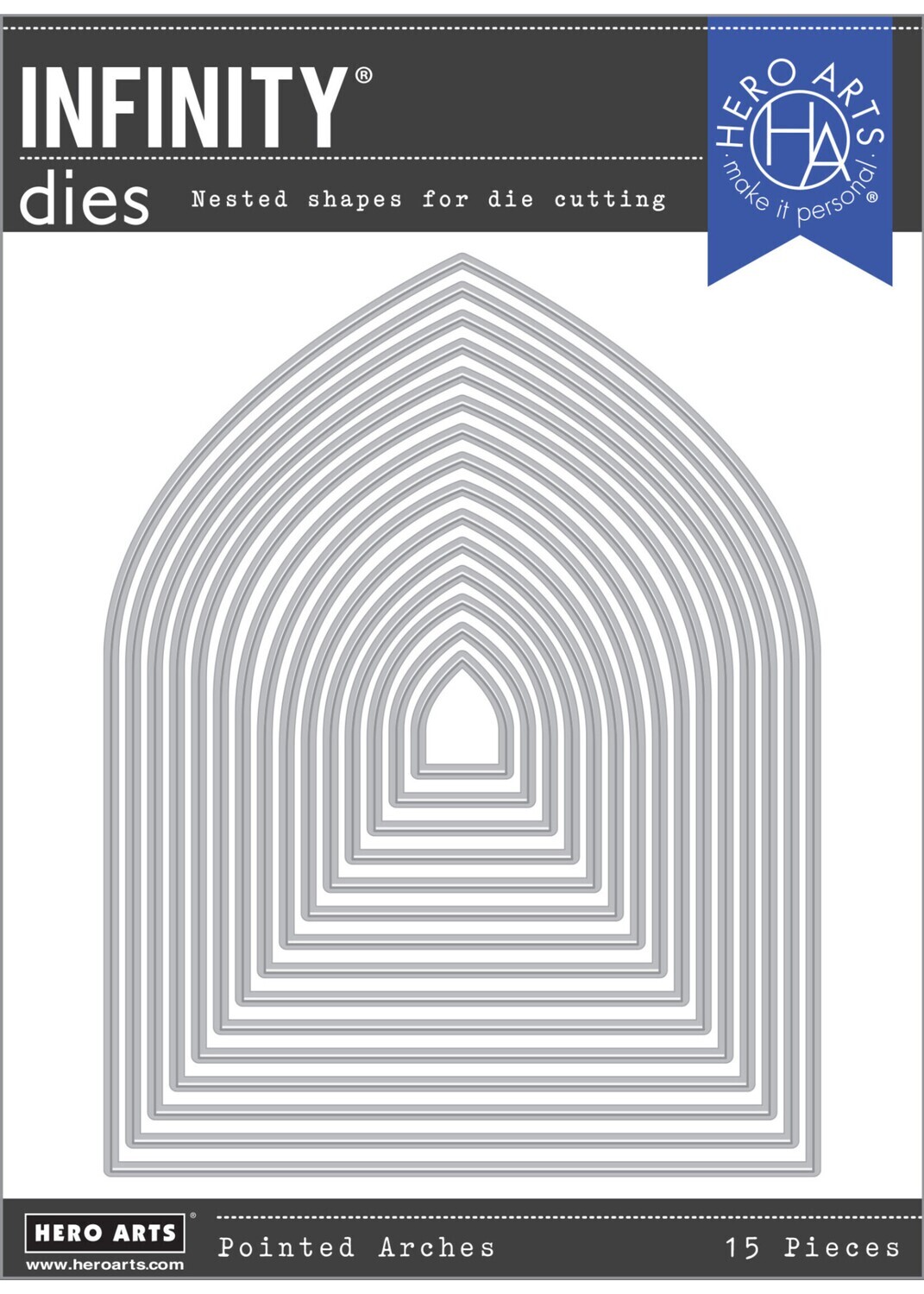 Pointed Arches - Infinity Dies - Die Set