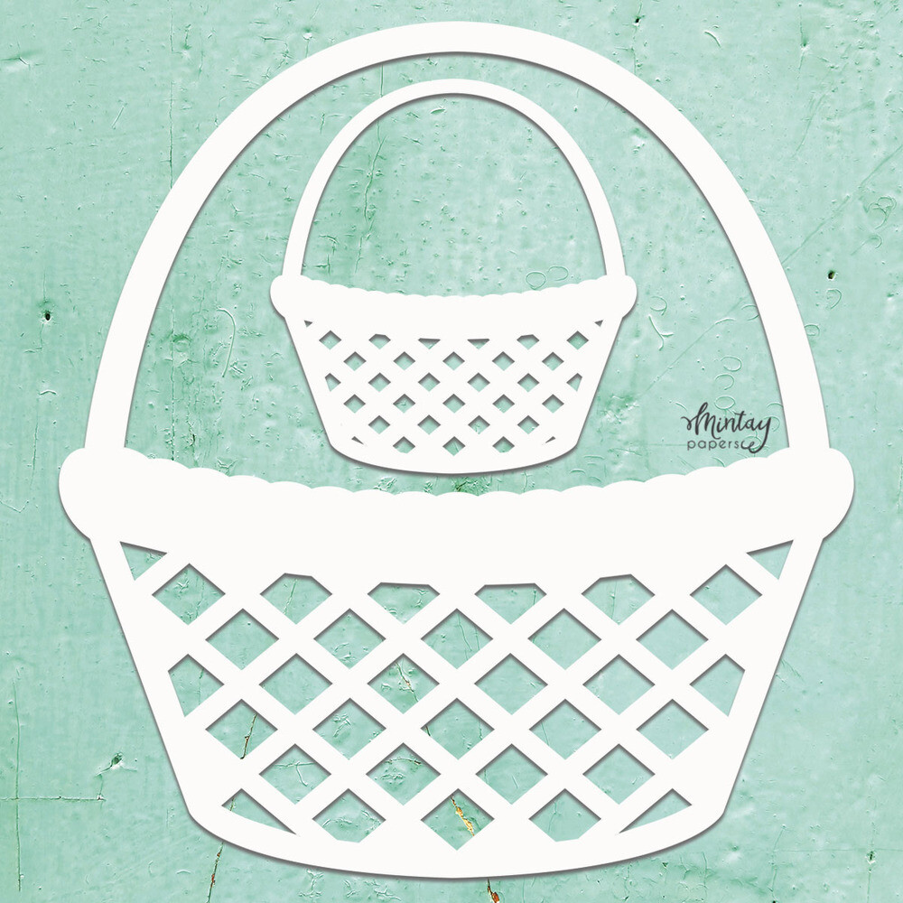 Basket Set - Mintay Chippies Chipboard