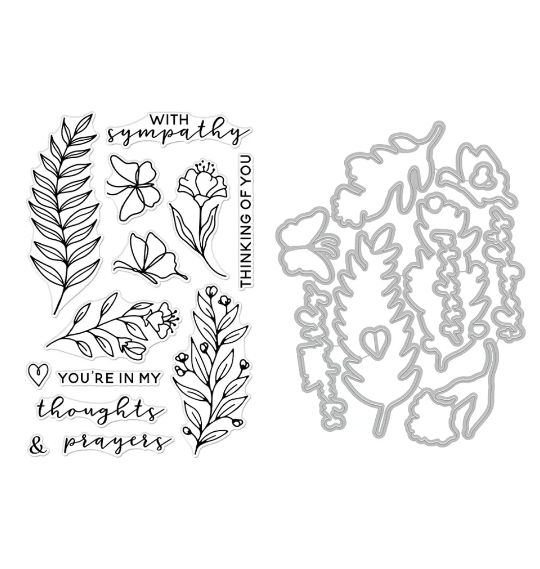 With Sympathy Bundle - Stamp and Die Set