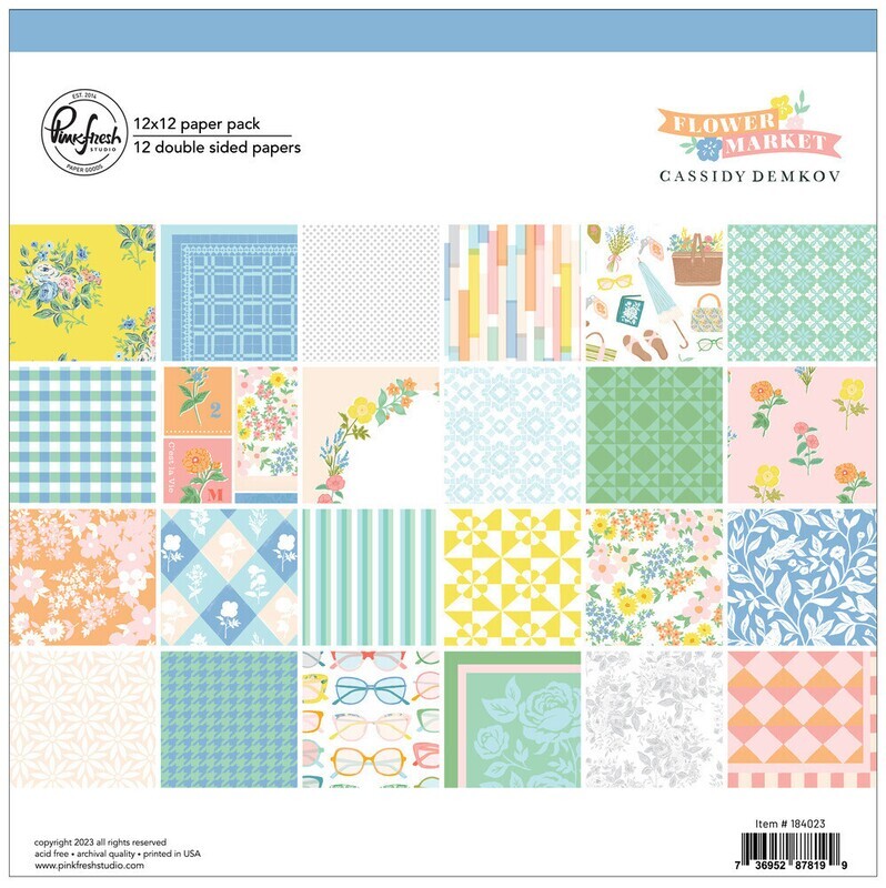 Pinkfresh Studio - Flower Market Collection