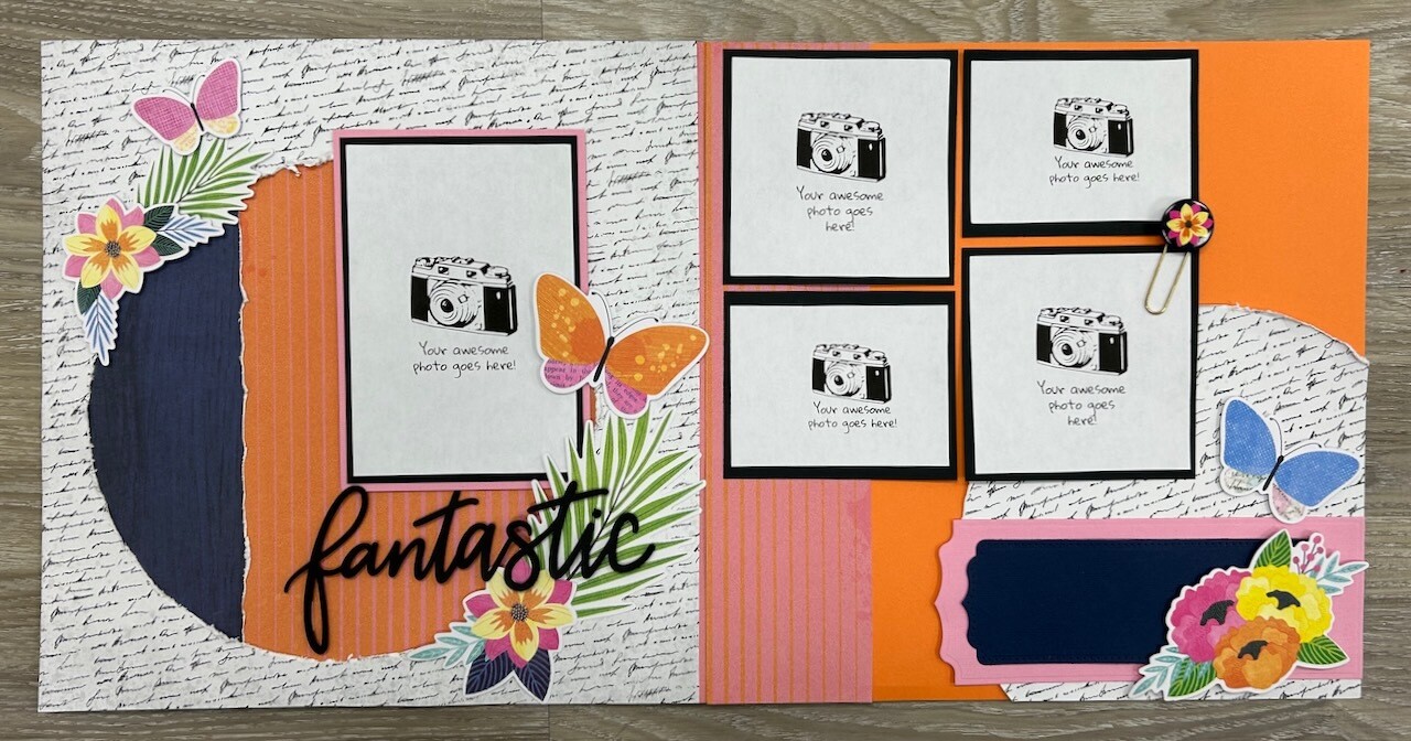 Fantastic - Make &amp; Take Layout Kit