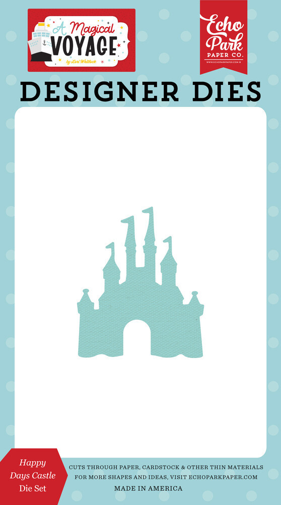 Happy Days Castle Die - A Magical Voyage Collection