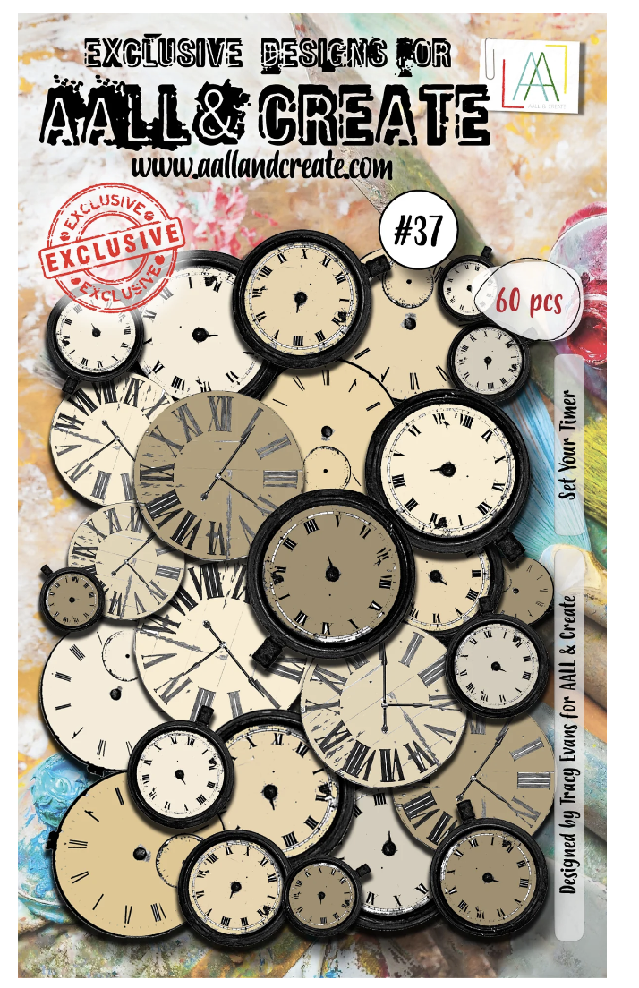 Set Your Timer - #37 - Ephemera Die Cuts