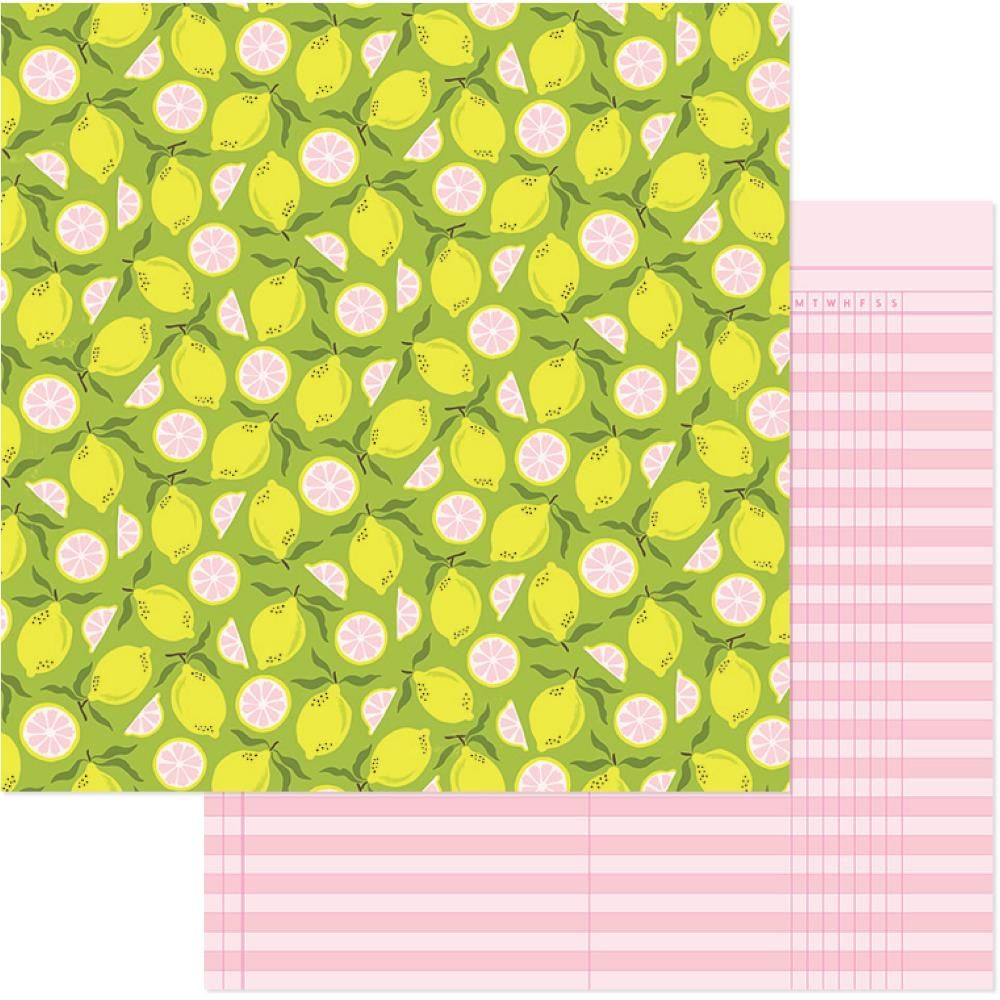 12x12 Double-sided Paper - Lemonade - Whatevs Collection