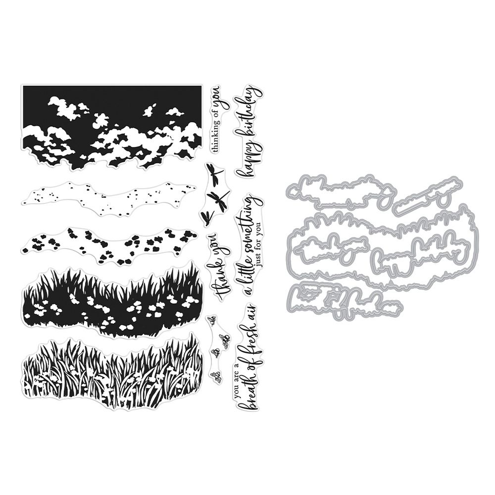 Breath of Spring - Stamp Bundle - Stamp and Die Set