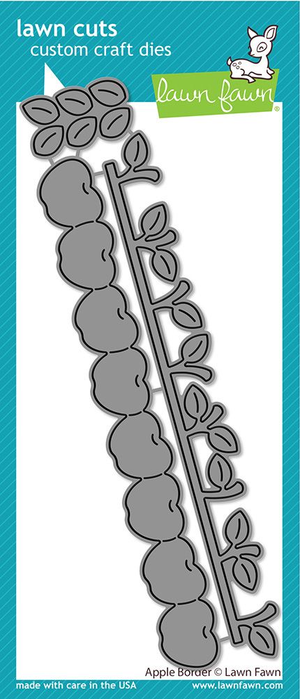 Apple Border - Die Set