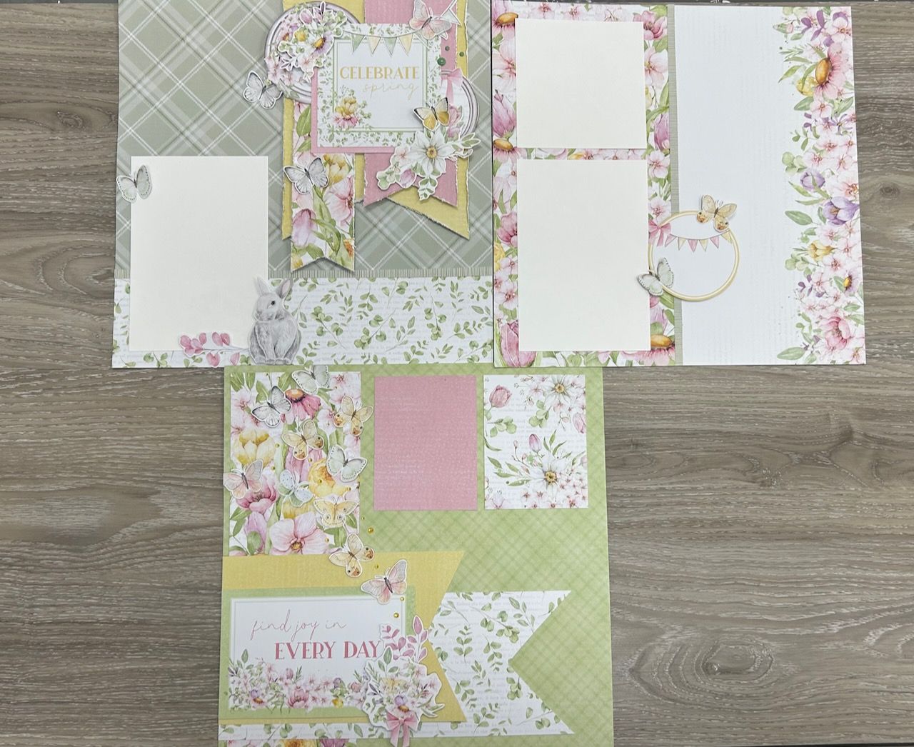 Celebrate Spring - Make &amp; Take Layout Kit