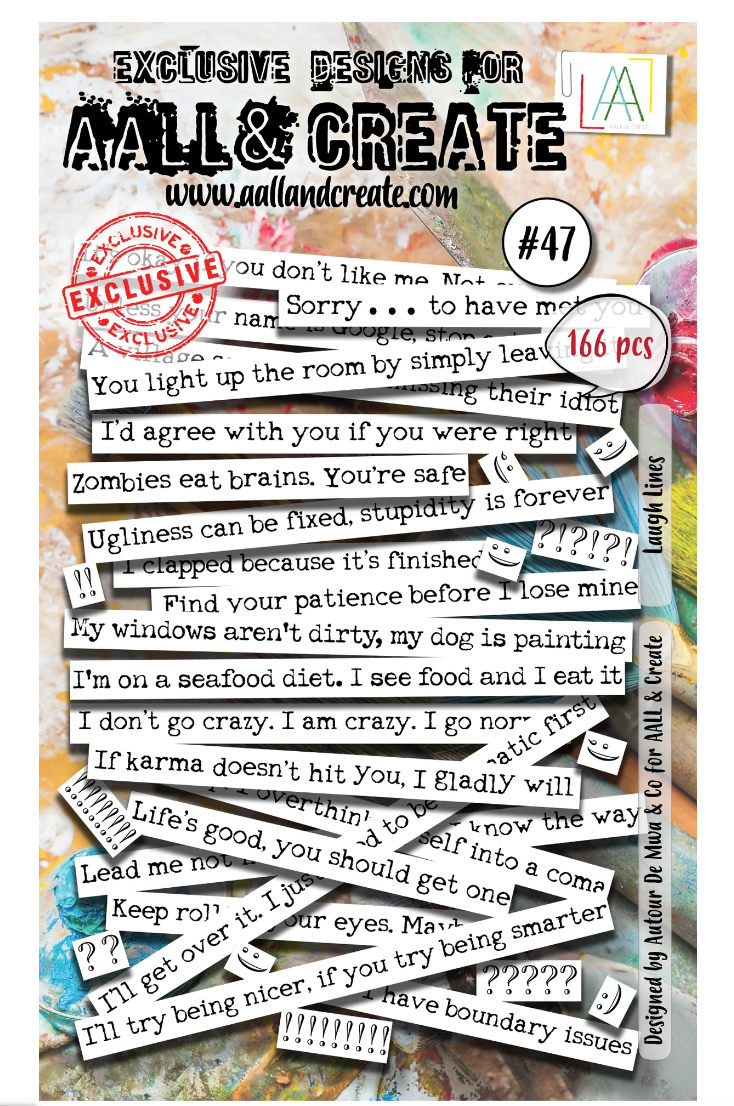 Laugh Lines - #47 - Ephemera Die Cuts