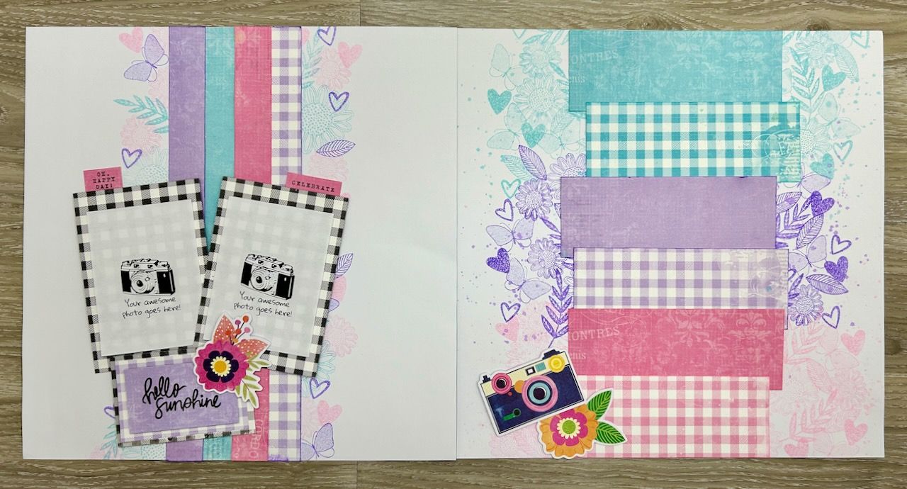 Sweet Rush Pack - Make &amp; Take Layout Kit