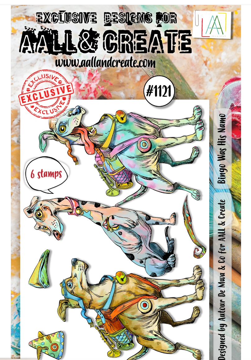 Bingo Was His Namo - #1121 - Stamp Set