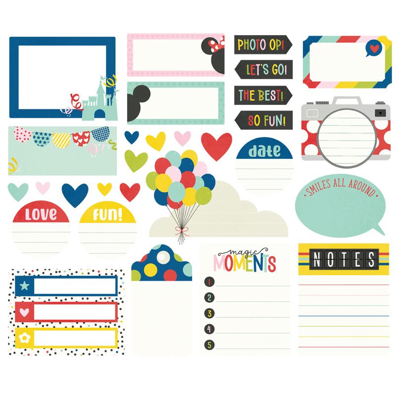 Journal Bits &amp; Pieces - Say Cheese Magic Collection