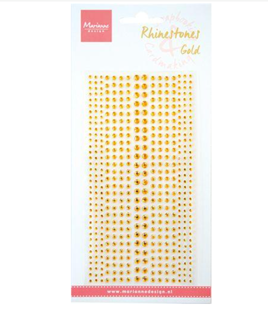 Gold - Rhinestones