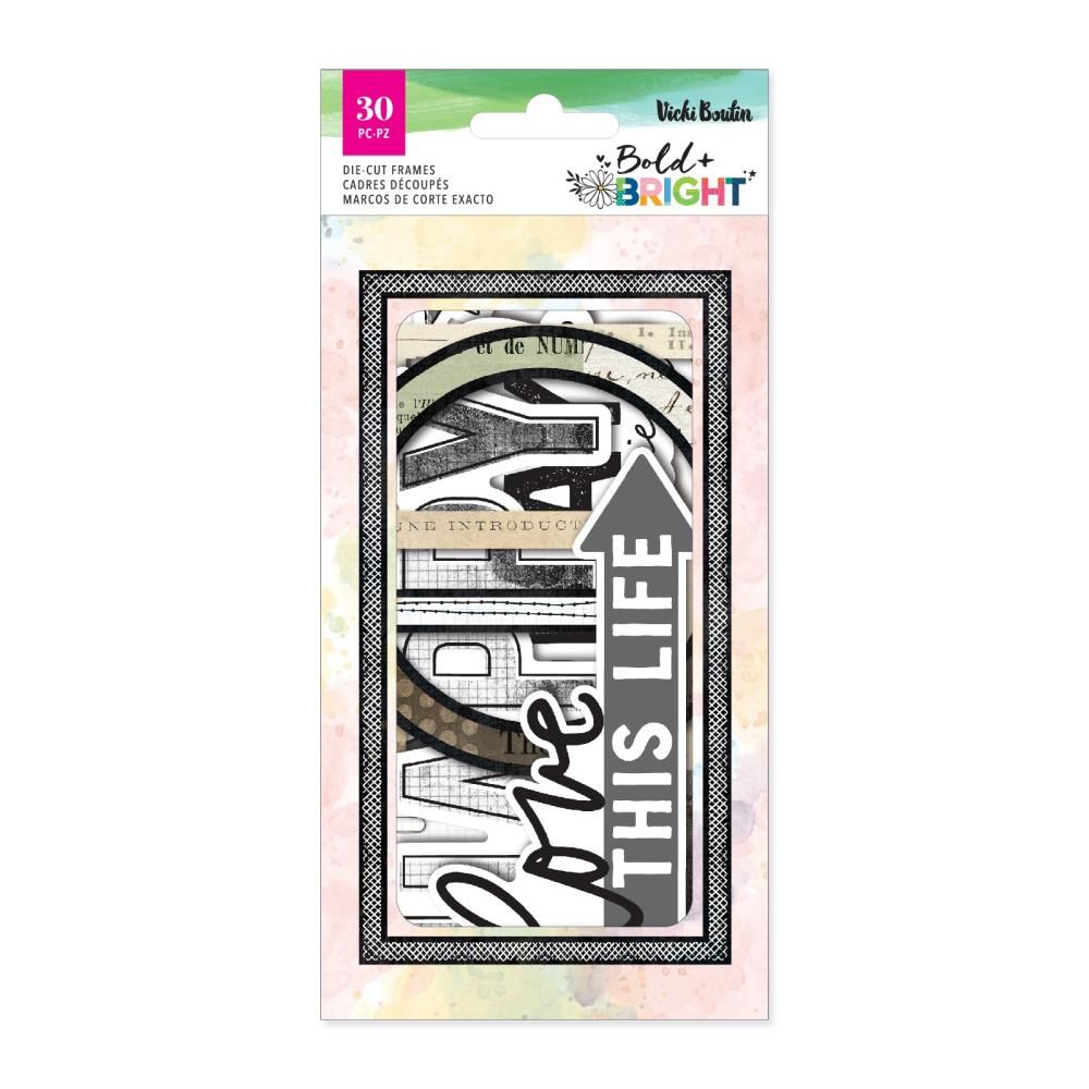 Die-cut Frames - Bold And Bright Collection