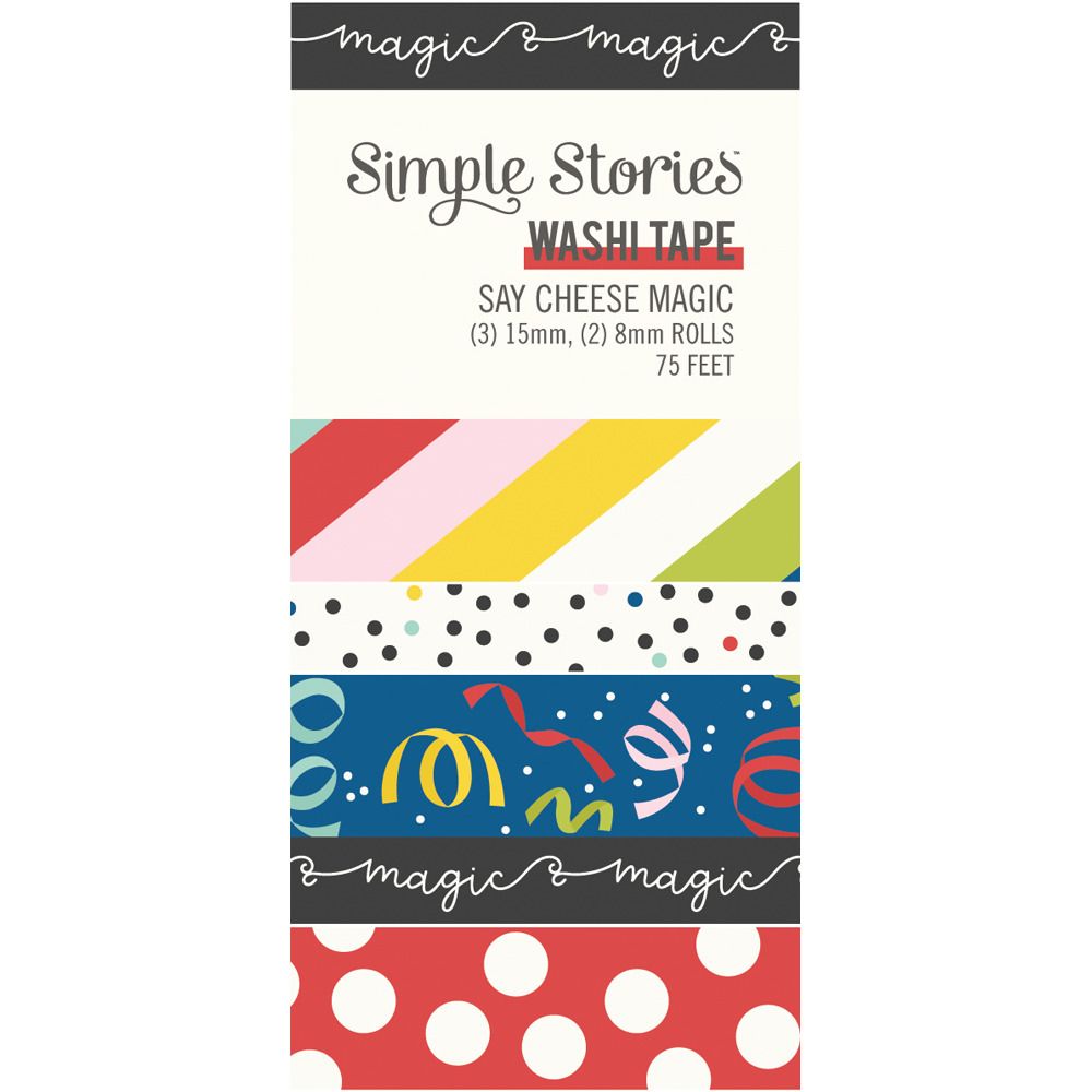 Washi Tape - Say Cheese Magic Collection