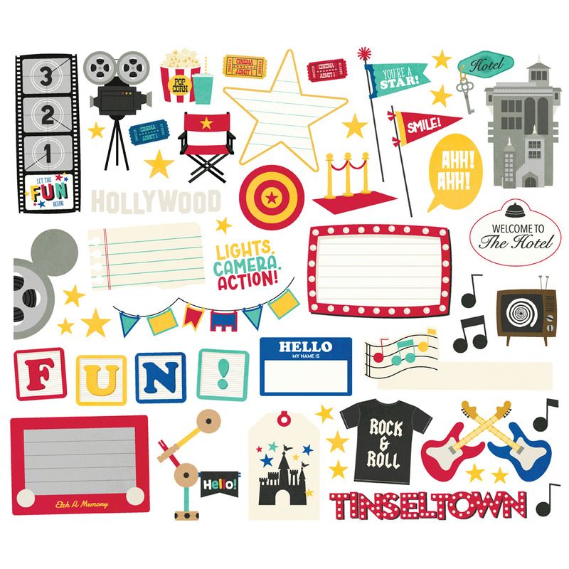 Bits &amp; Pieces - Say Cheese Tinseltown Collection