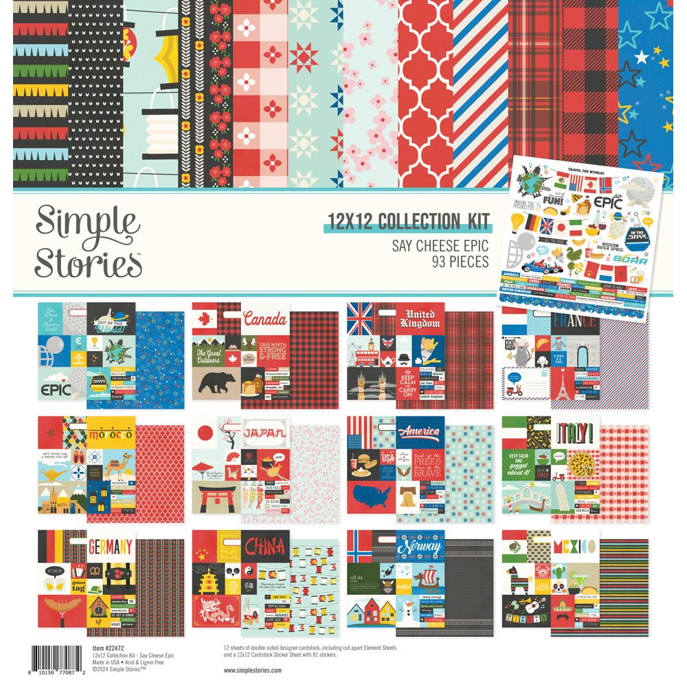 12x12 Collection Kit - Say Cheese Epic Collection