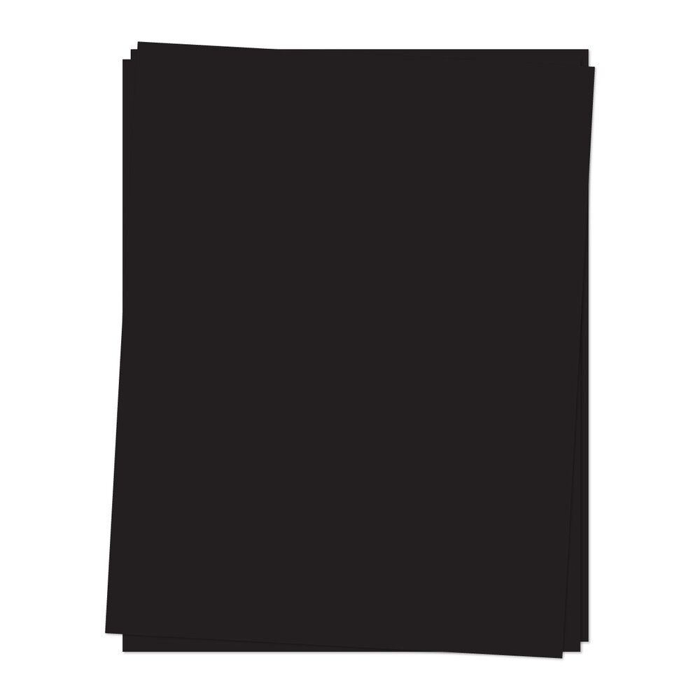 Eclipse Black - 65lb- 8.5x11 Neenah Cardstock