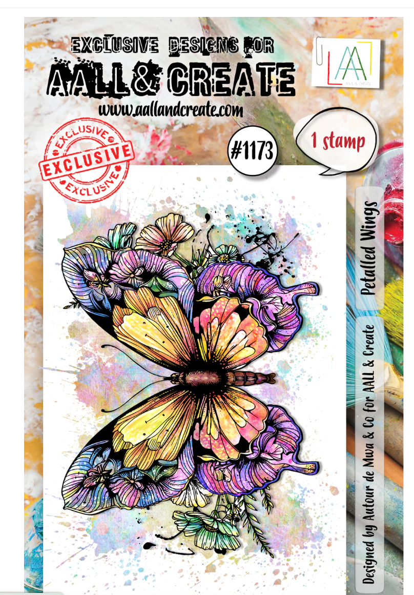 Petalled Wings - #1173 - Stamp Set