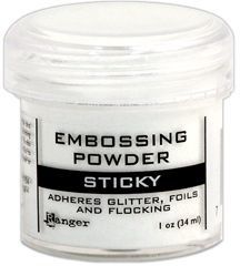 Sticky Embossing Powder