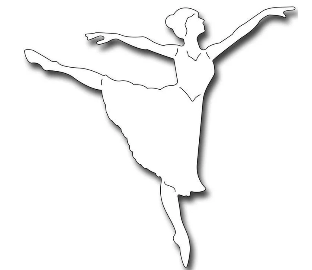 Ballerina Arabesque - Die