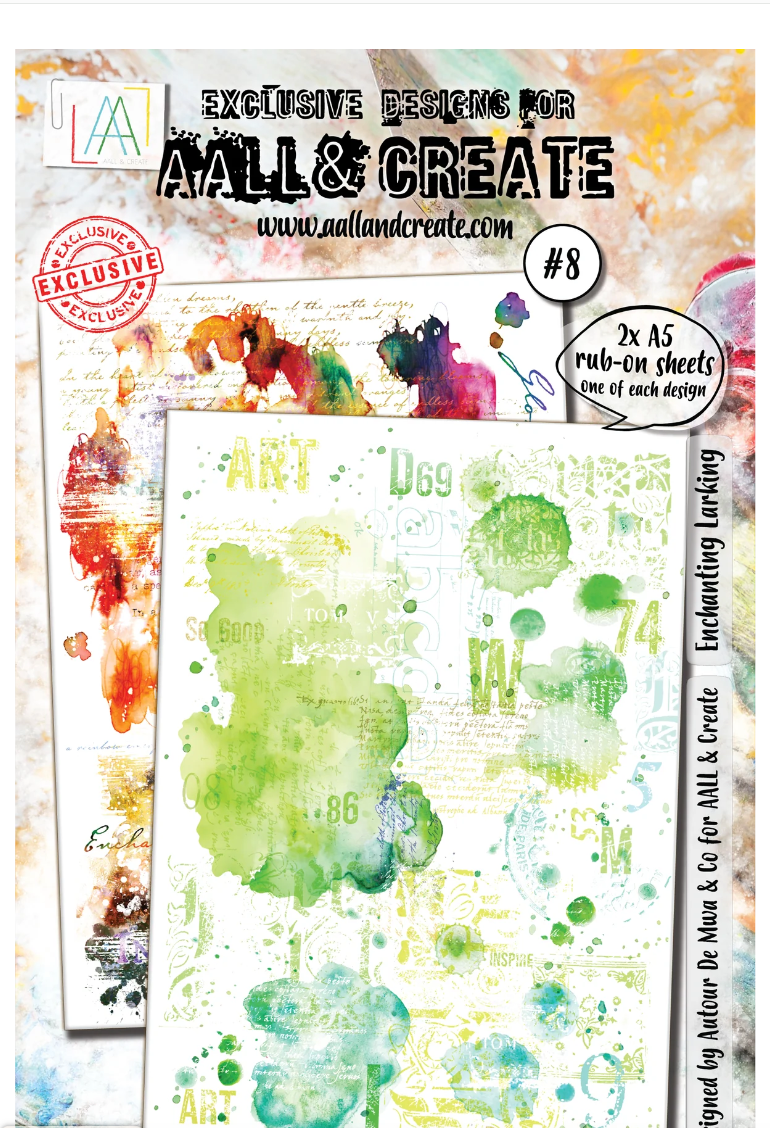 Enchanting Larking - #8 - Rub-on Sheets