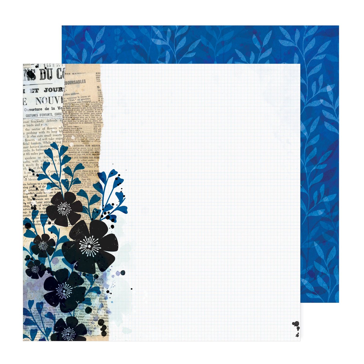 12x12 Double-Sided Paper - Daily News - Bold And Bright Collection
