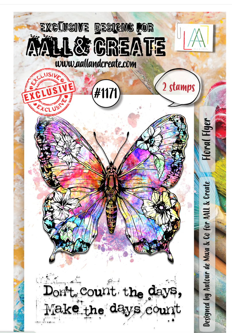 Floral Flyer - #1171 - Stamp Set