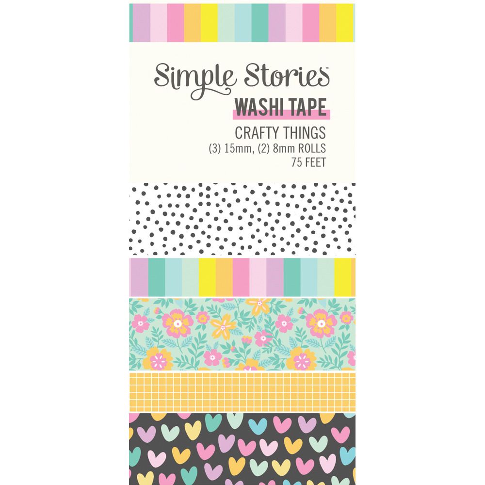 Washi Tape - Crafty Things Collection