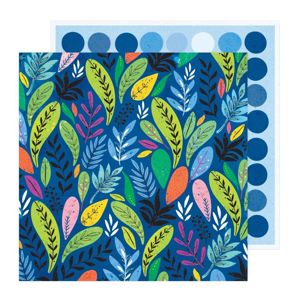 Mixed Greens - 12x12 Double-Sided Paper - Bold And Bright Collection